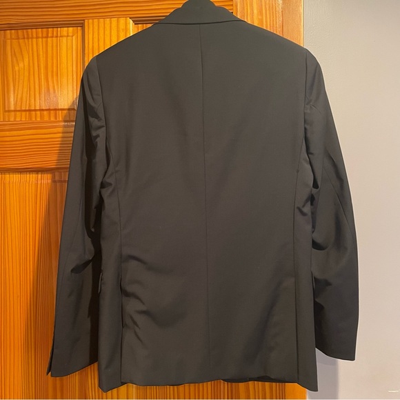 Calvin Klein men’s suit jacket in black, size 38R, wool-Laine and spandex - Picture 2 of 10